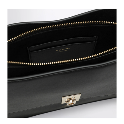 MAYFEYR - Ferragamo - Cara Xs Black Bag - 0797350LENR
