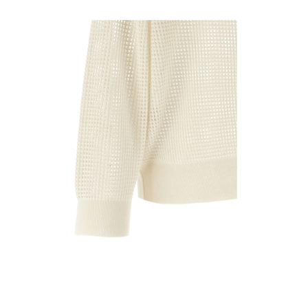 Women's Knitted Sweater White