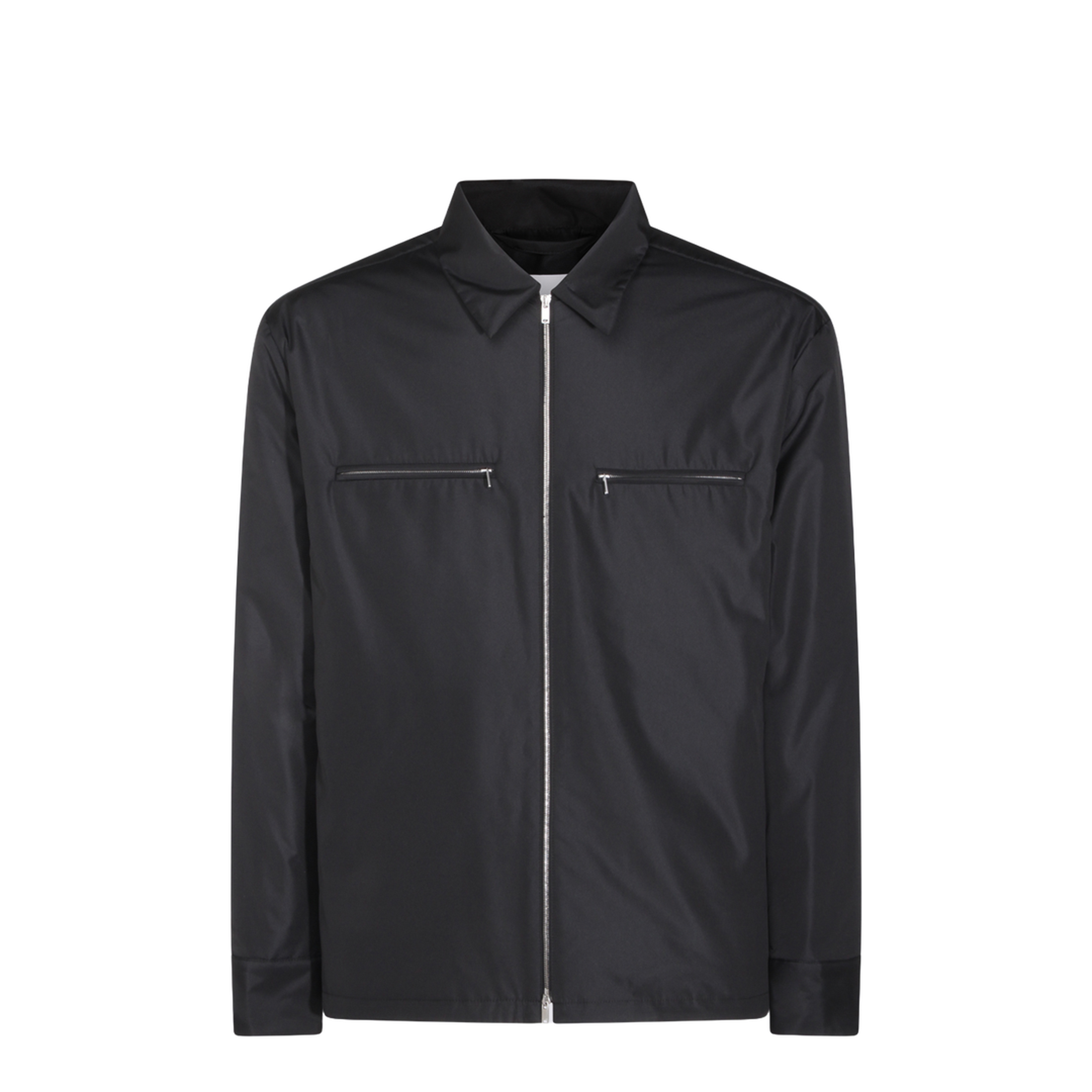 Men's Classic-Collar Jacket Black