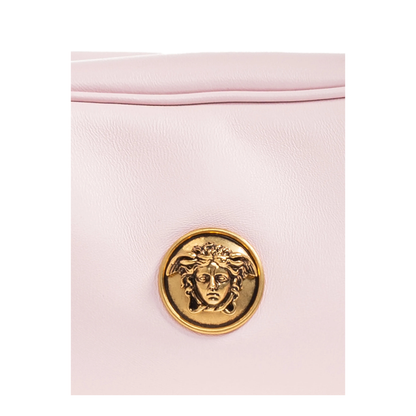 Emblème Nappa Leather Bowling Bag - Pink