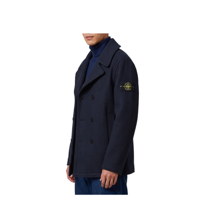 MAYFEYR - Stone Island - Short Heavy Melton Coat - L2S154100040S0453V0020