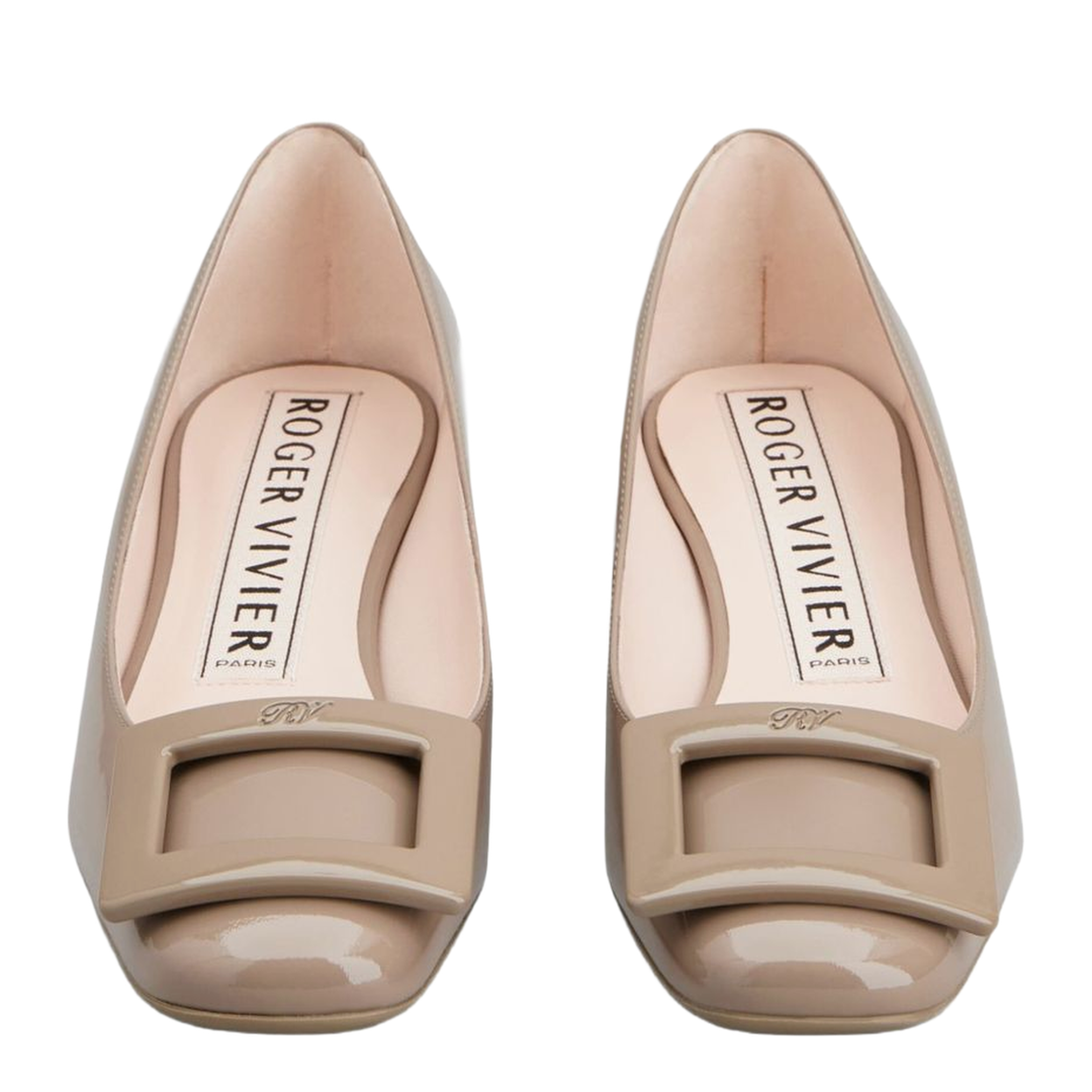 MAYFEYR - Roger Vivier - Flat Shoes Beige - RVW76741290D1PC415