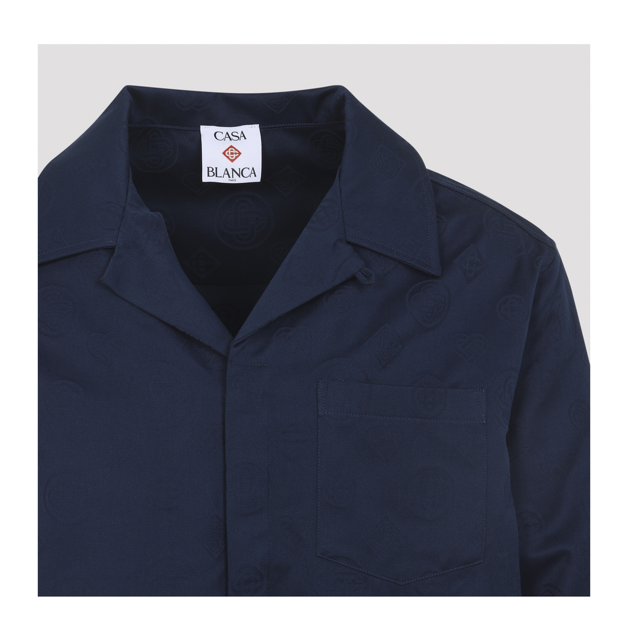 MAYFEYR - Casablanca - Monogram Long Sleeves Shirt - MSP26SH22901