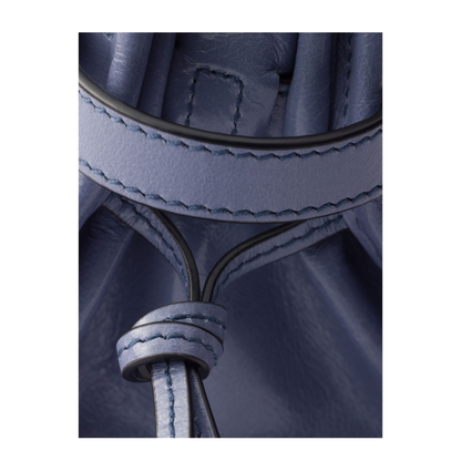 Bonnie Mini Calf Leather Handbag - Aviation Blue