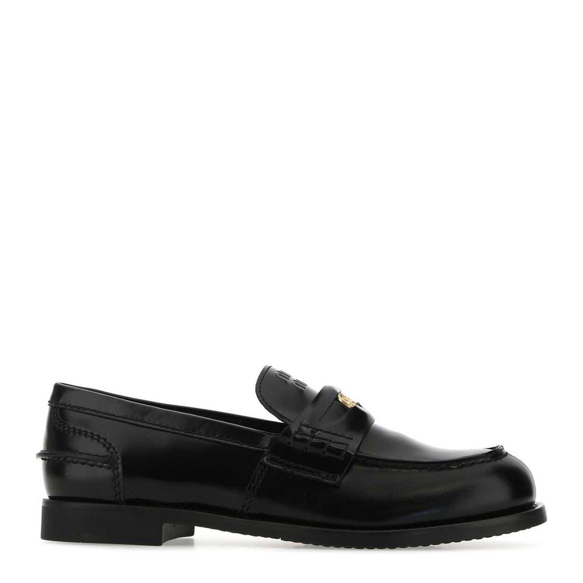 MAYFEYR - Miu Miu - Black Leather Loafers - 5D773DF020ULXF0002