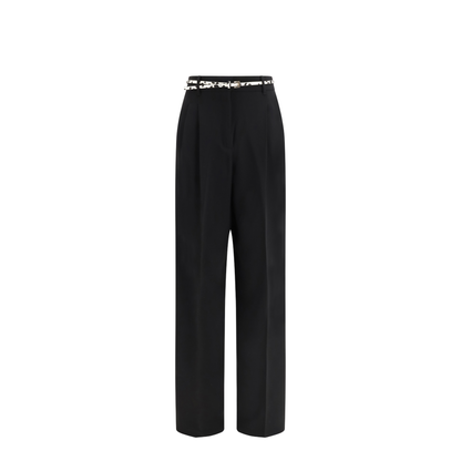 MAYFEYR -  - Elegant Pants With Belt - 2616131015600