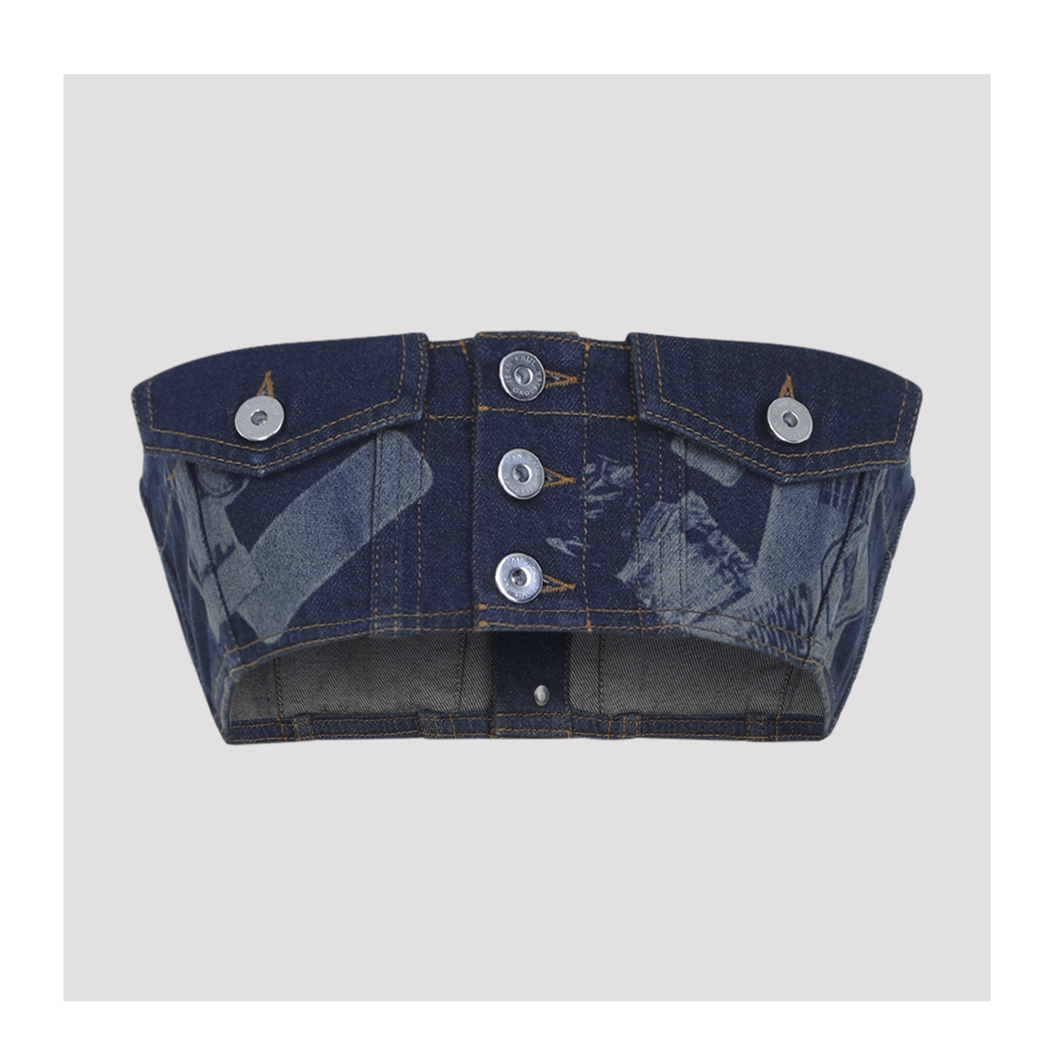 MAYFEYR - Jean Paul Gaultier - Denim Bra Top - 2601WBR014D027