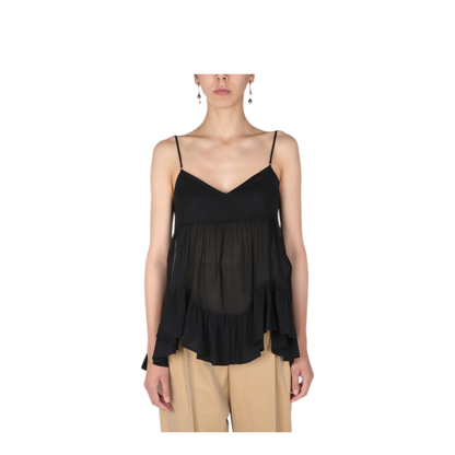 MAYFEYR - Alexander Mcqueen - Semi Transparent Top - 659288QAAAZ1000