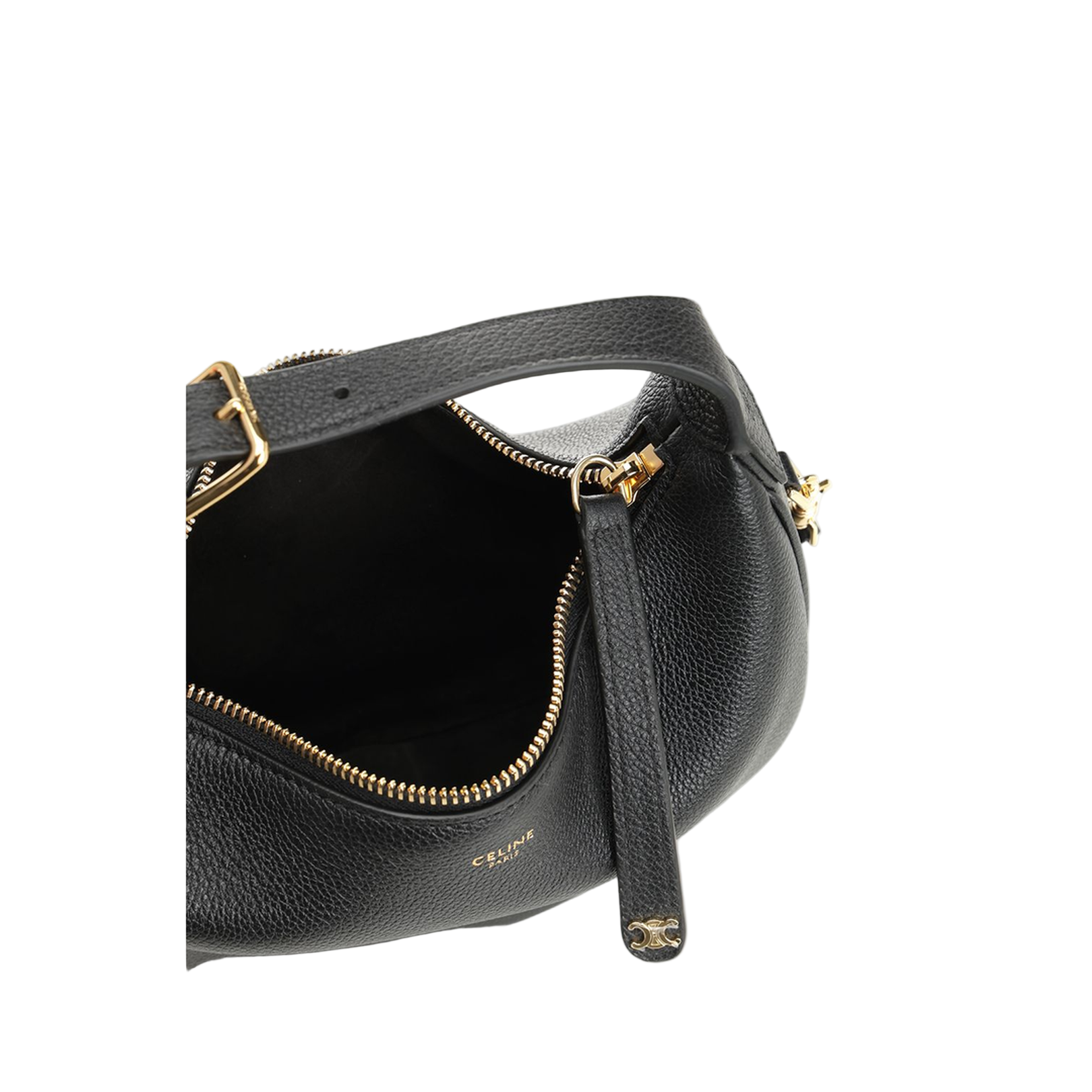 Lulu Bag in Grained Calfskin - Black