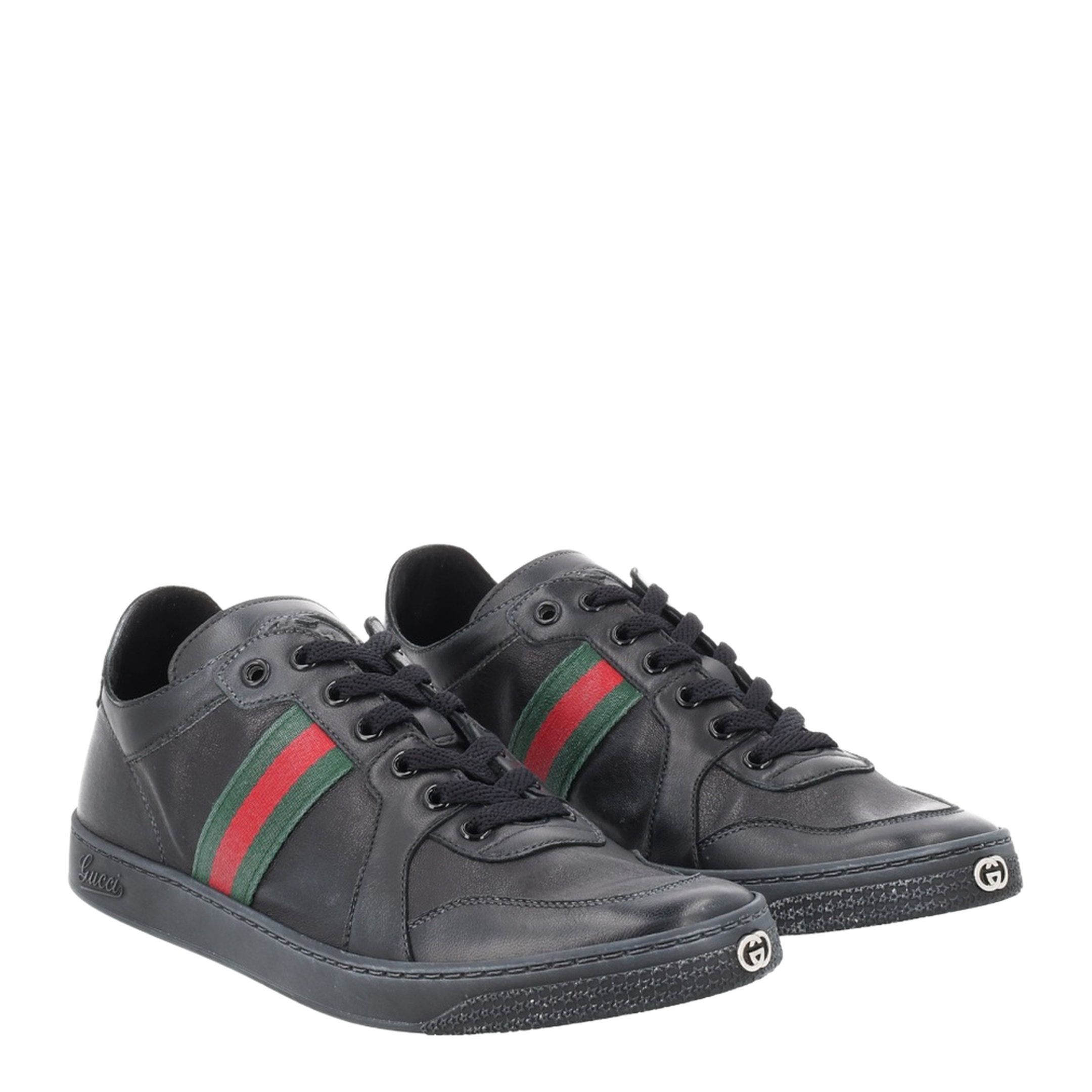 MAYFEYR - Gucci - Stretch Leather Effect Sneaker - 865441AAGFF1048