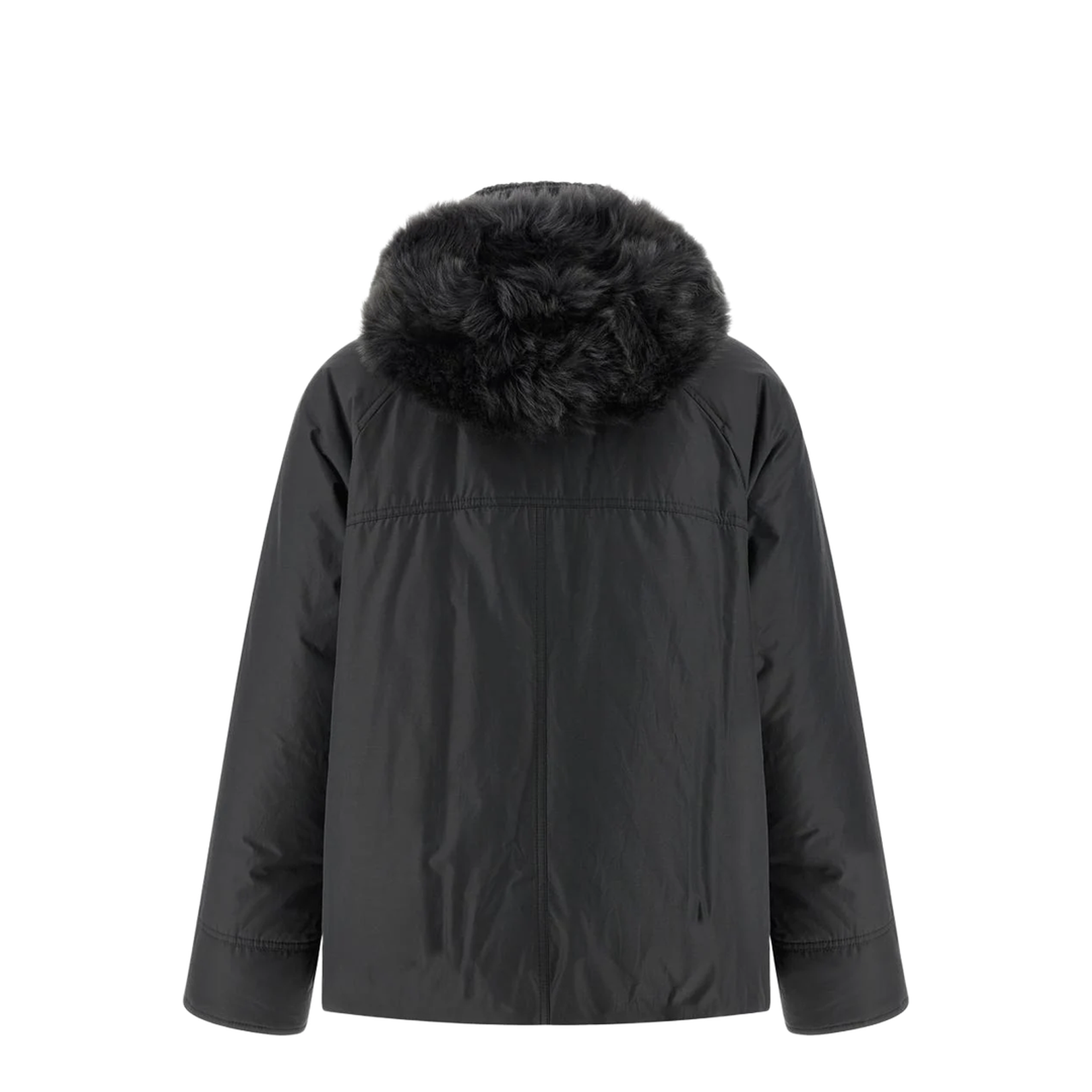 Cashmere Neck Down Jacket