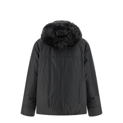 Cashmere Neck Down Jacket