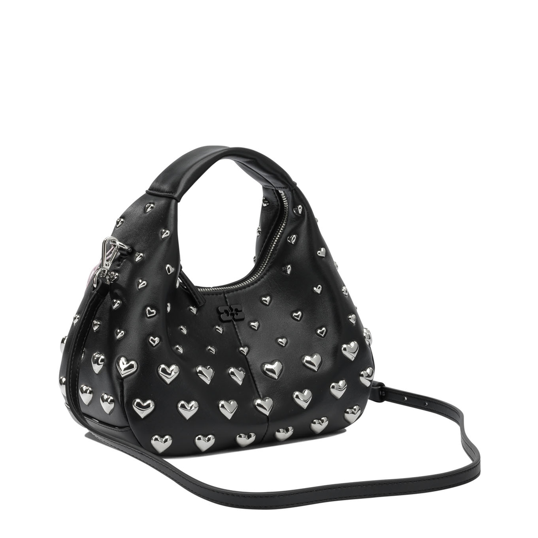 MAYFEYR - Ganni - Mini Hobo Heart Small Handbag - C1040015099