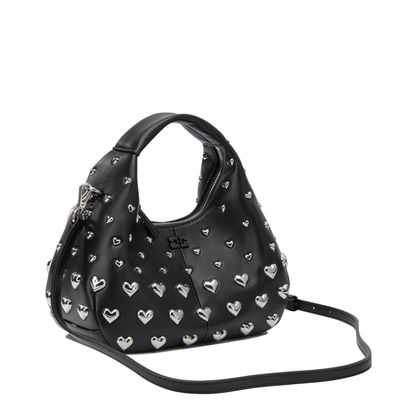 MAYFEYR - Ganni - Mini Hobo Heart Small Handbag - C1040015099