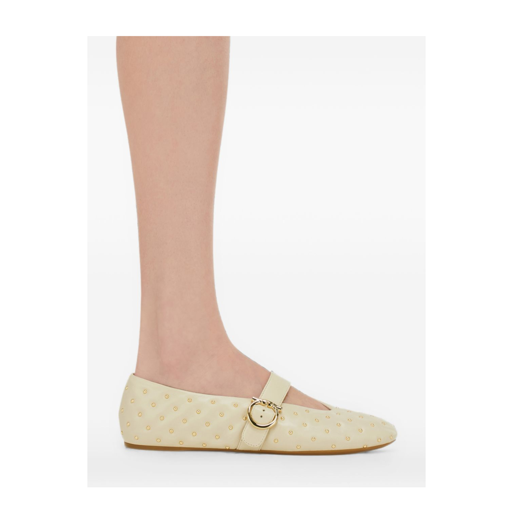 MAYFEYR - Ferragamo - Flat Shoes Ecru - 01L931795488002