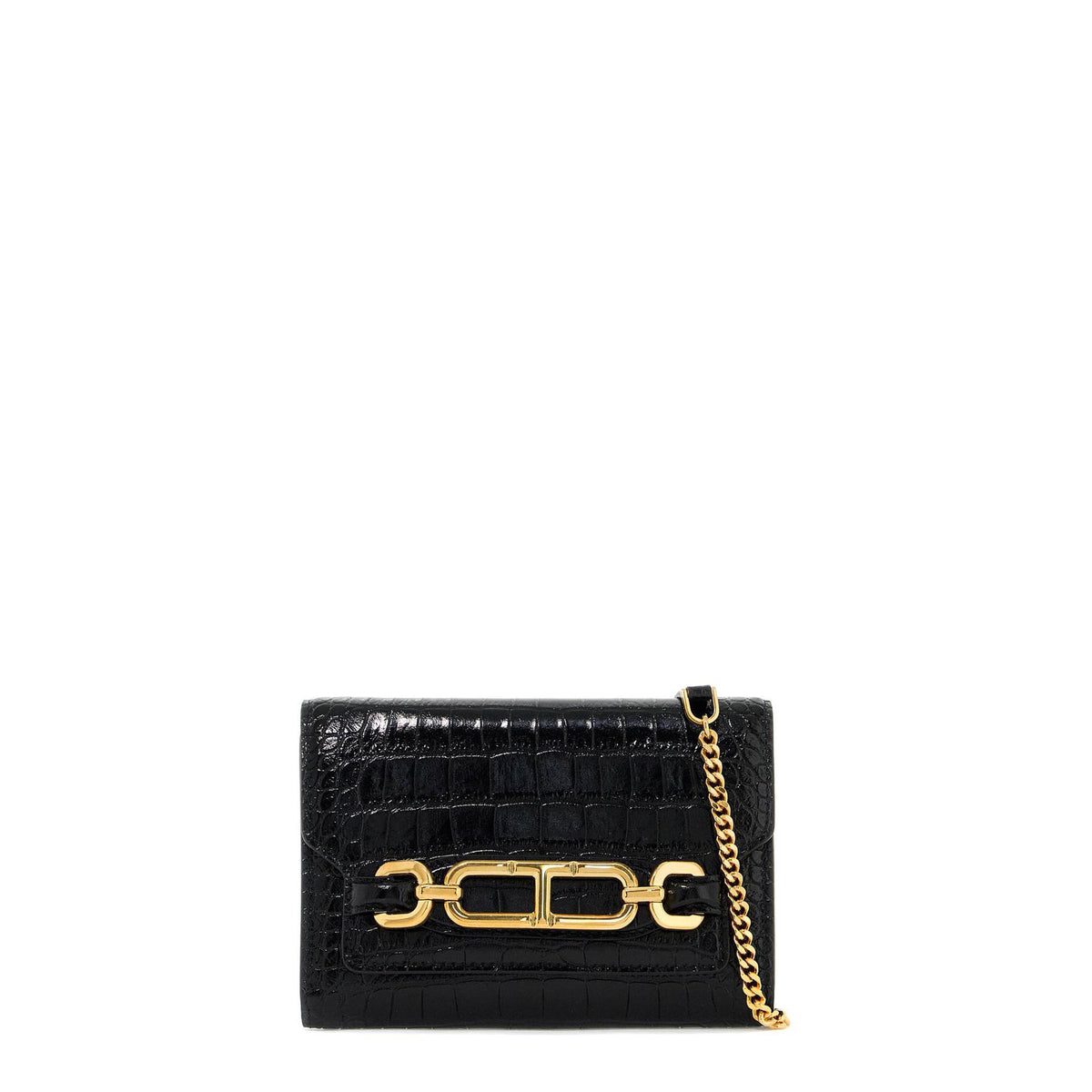 Tom Ford "embossed crocodile leather mini clutch