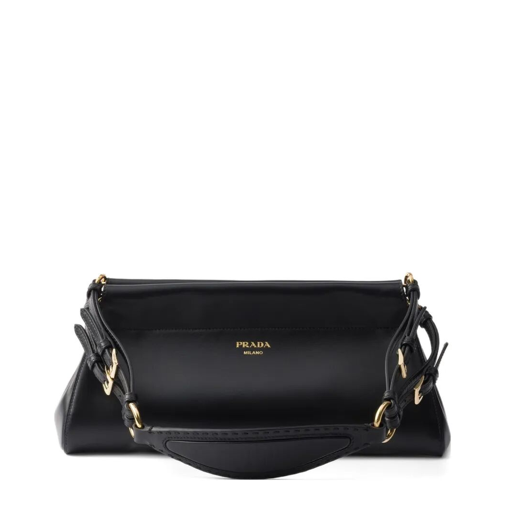 Black Enchaîné Medium Leather Bag