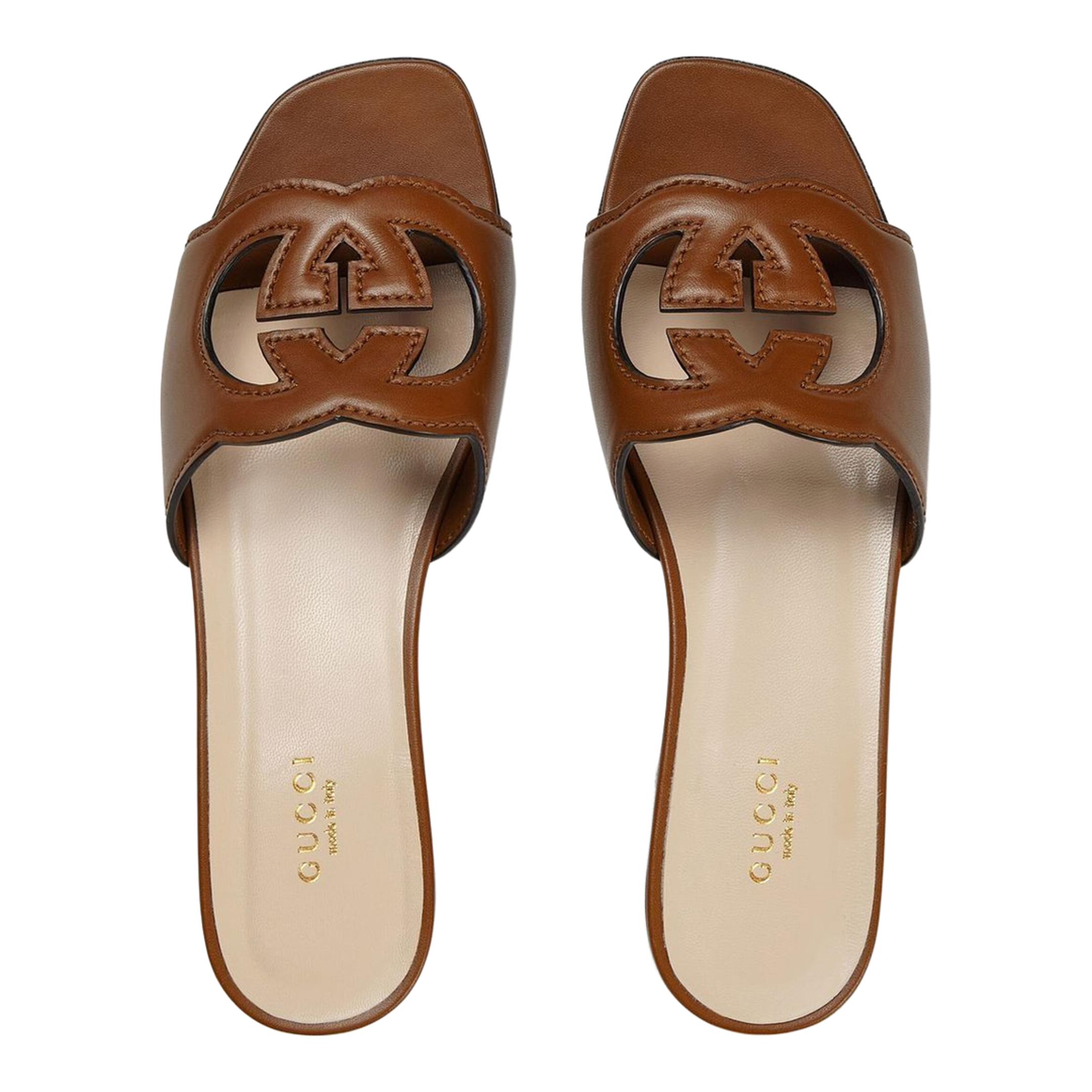 Sandals Leather Brown