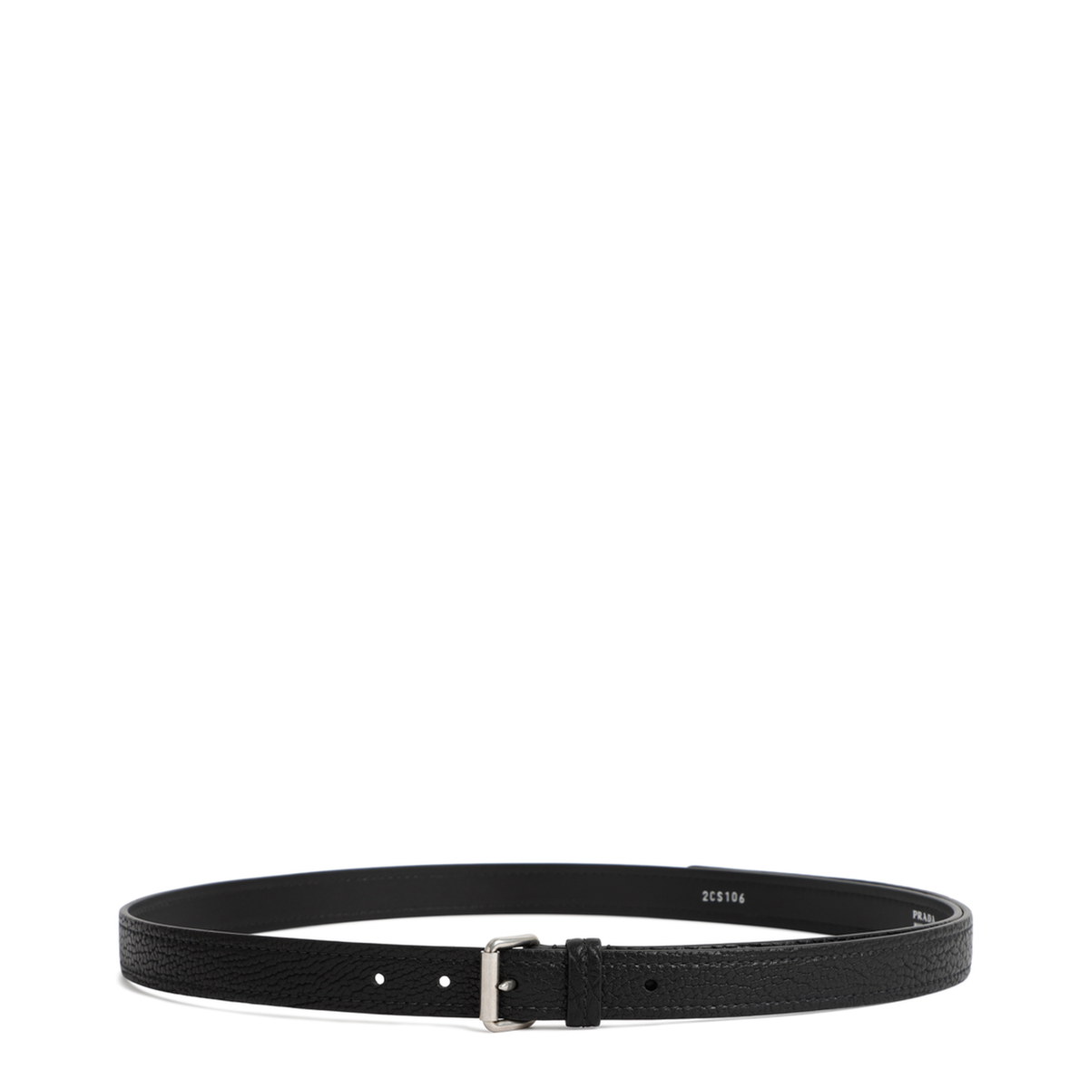 MAYFEYR - Prada - Black Leather Belt - 2CS1062FLCF0002