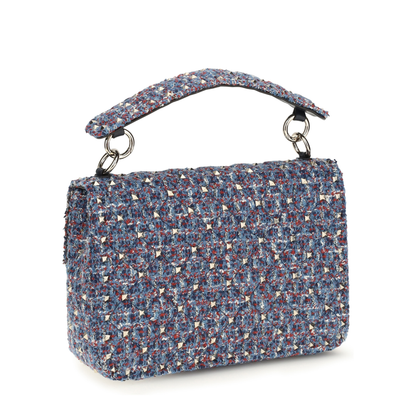 MAYFEYR - Valentino - Rockstud Spike Tweed Handbag - 9W2B0122STT