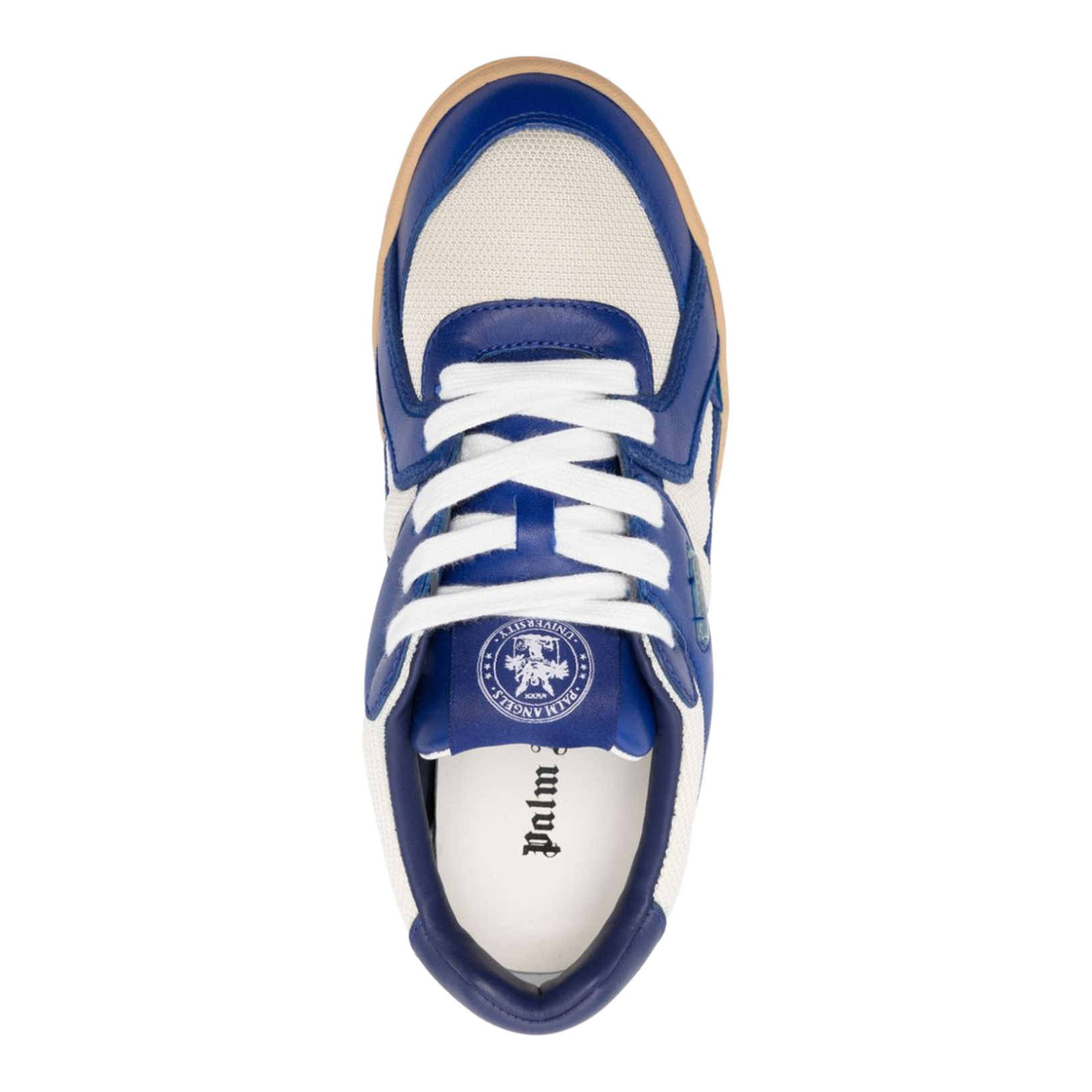 Luxury Blue Low-Top Sneakers