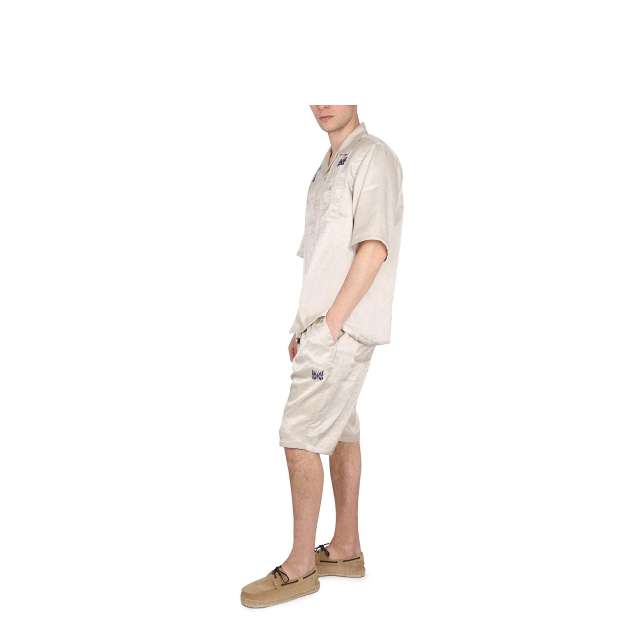 MAYFEYR - Needles - Cowboy Bermuda Shorts - MR255ABEIGE
