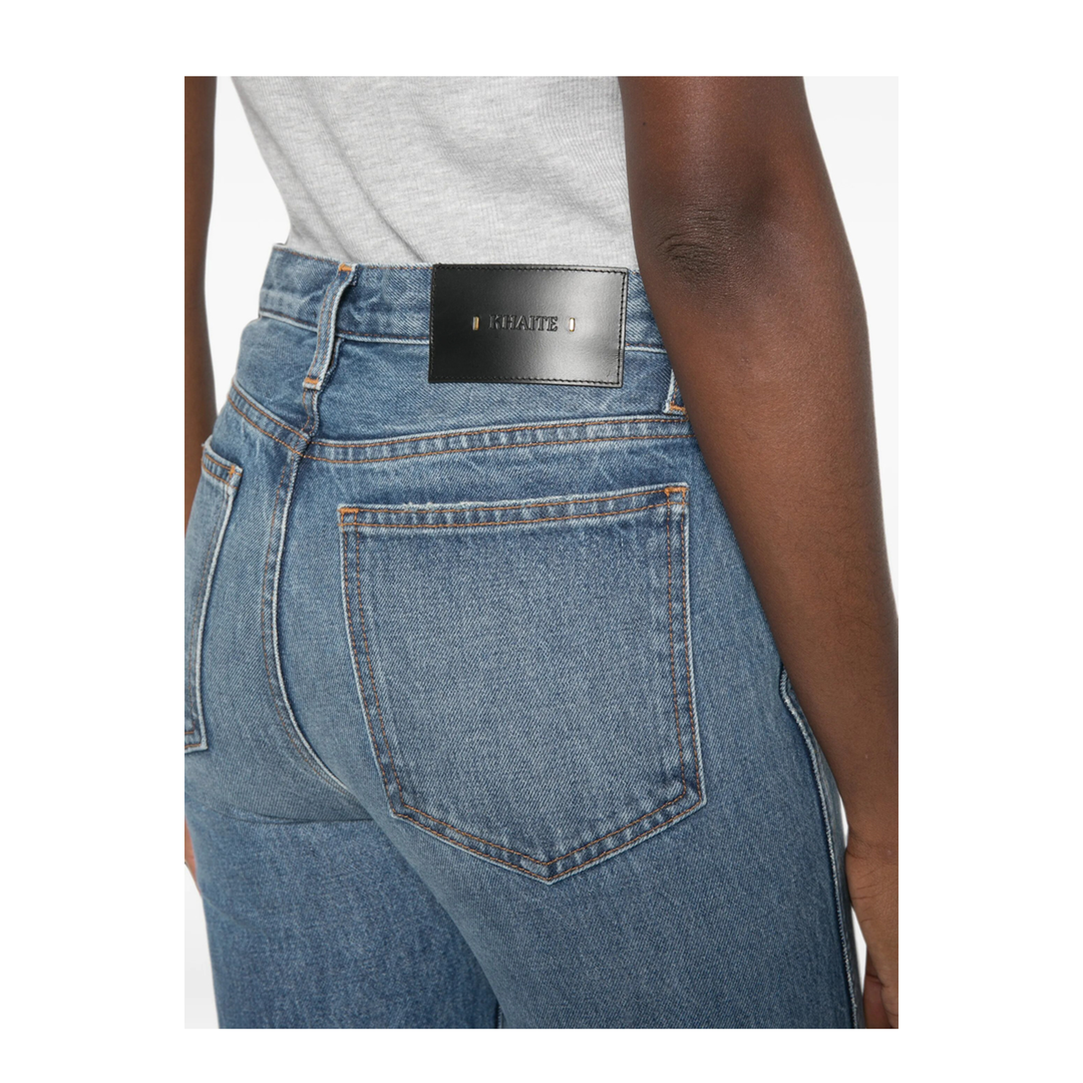 MAYFEYR - Khaite - Finley Mid-Rise Jeans - 1186908073073