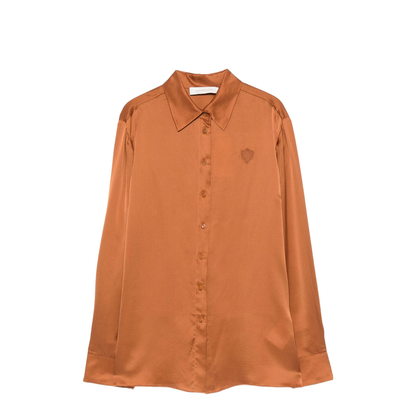 Hypnotic Satin Shirt Olive