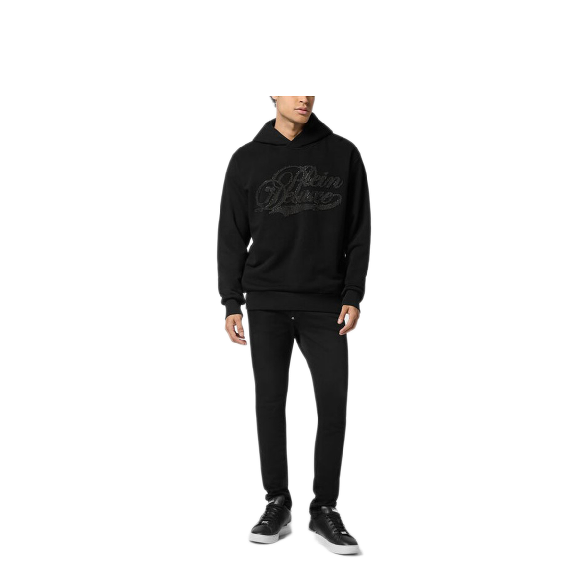 MAYFEYR - PHILIPP PLEIN - Black Sweatshirt - AAECMJB3870PTE003N0202