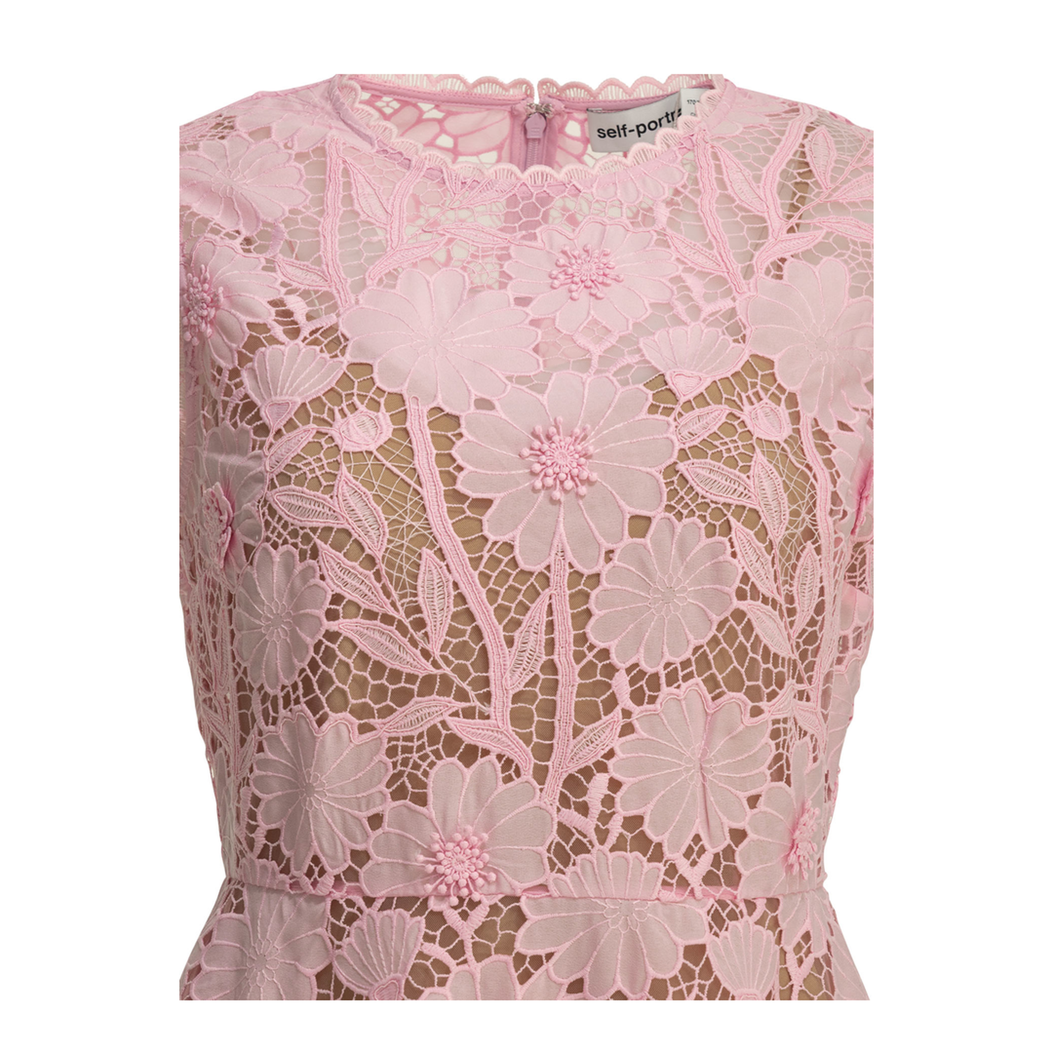 MAYFEYR - Self Portrait - Short Lace Dress - PF26109SPPINK