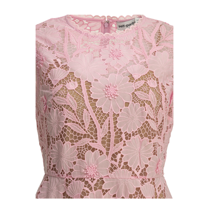 MAYFEYR - Self Portrait - Short Lace Dress - PF26109SPPINK