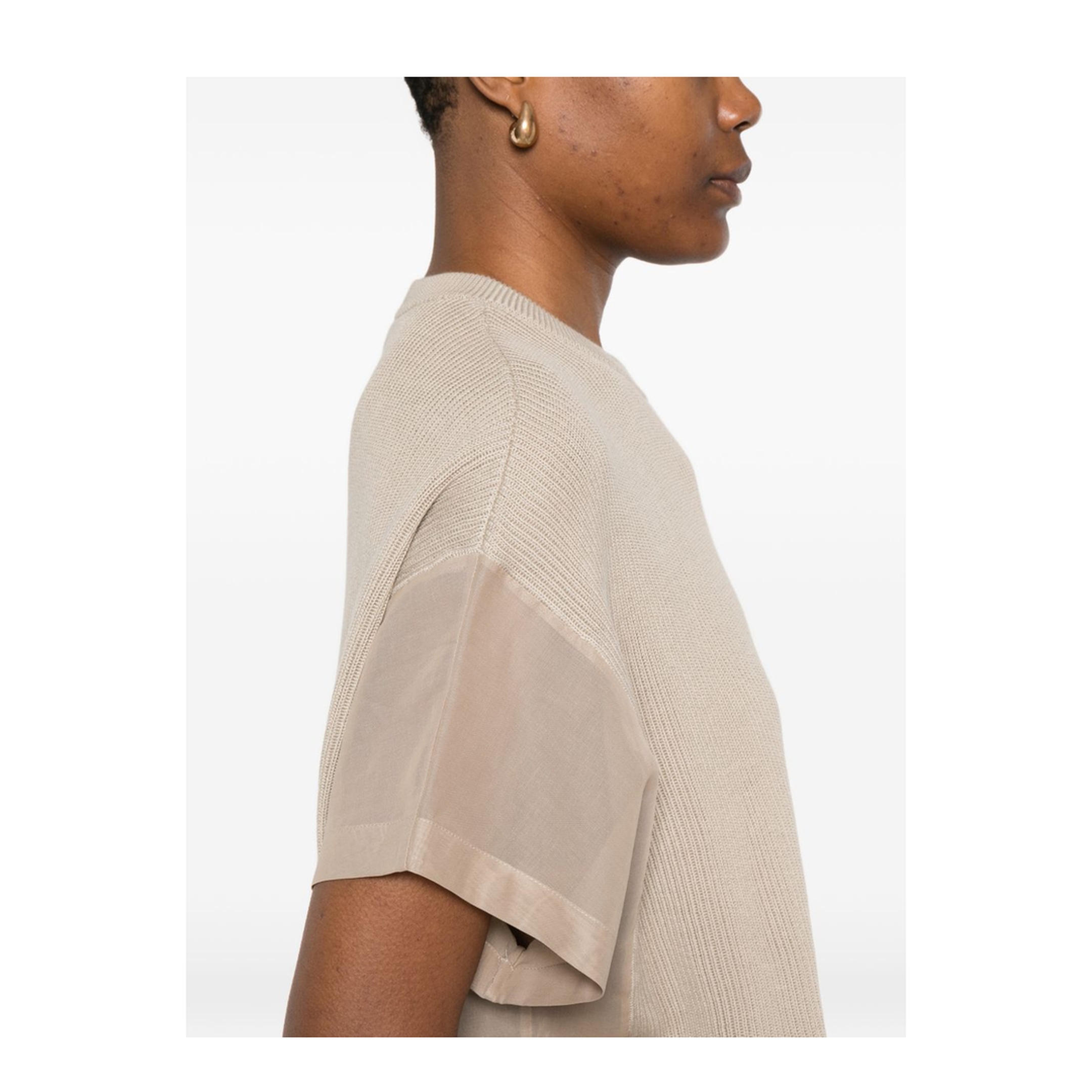 Cotton T-Shirt - Natural