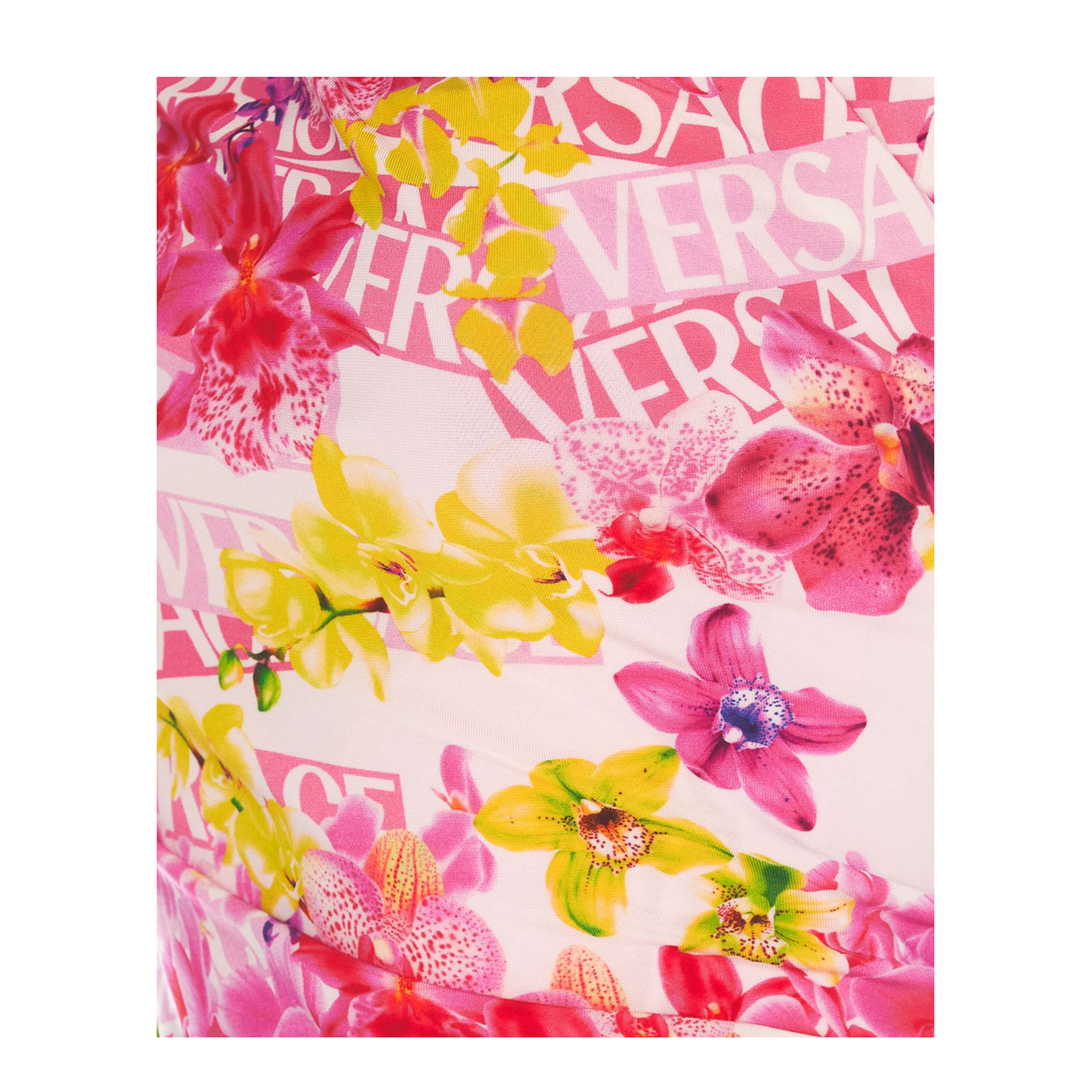 Viscose Top with Logo Print