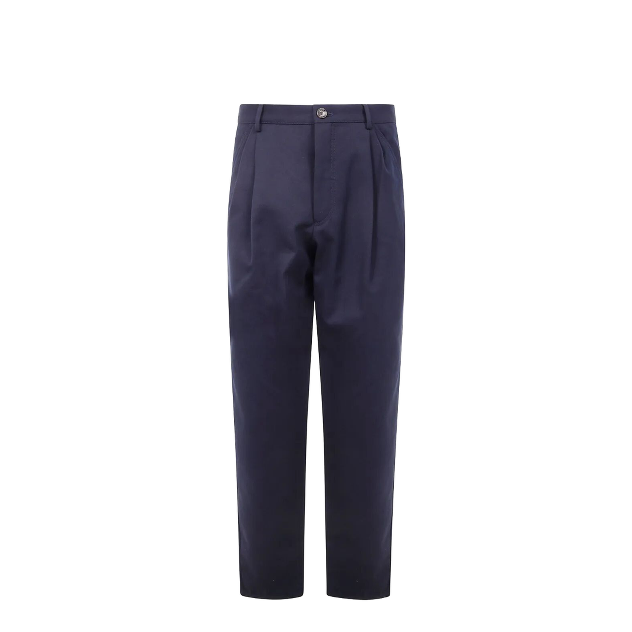 DOUBLE PIENCES CHINO TROUSERS BLACK