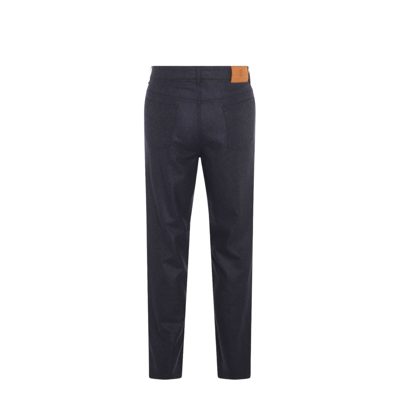 Dark Blue Wool Trousers