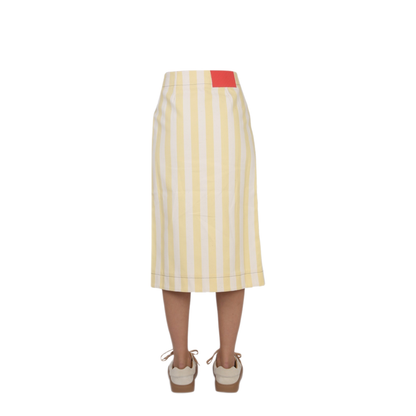 MAYFEYR - SUNNEI - Striped Pattern Skirt - CRTWWSKR006DEN004EYS
