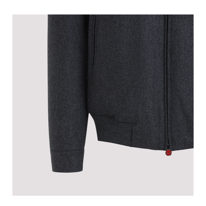 MAYFEYR - Kiton - Bomber Jacket - UW2494V0452L15006GRIGIO