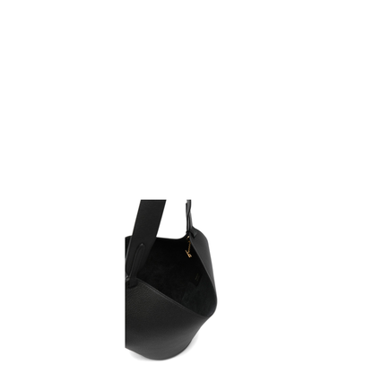 Lotus Mini Leather Bucket Bag
