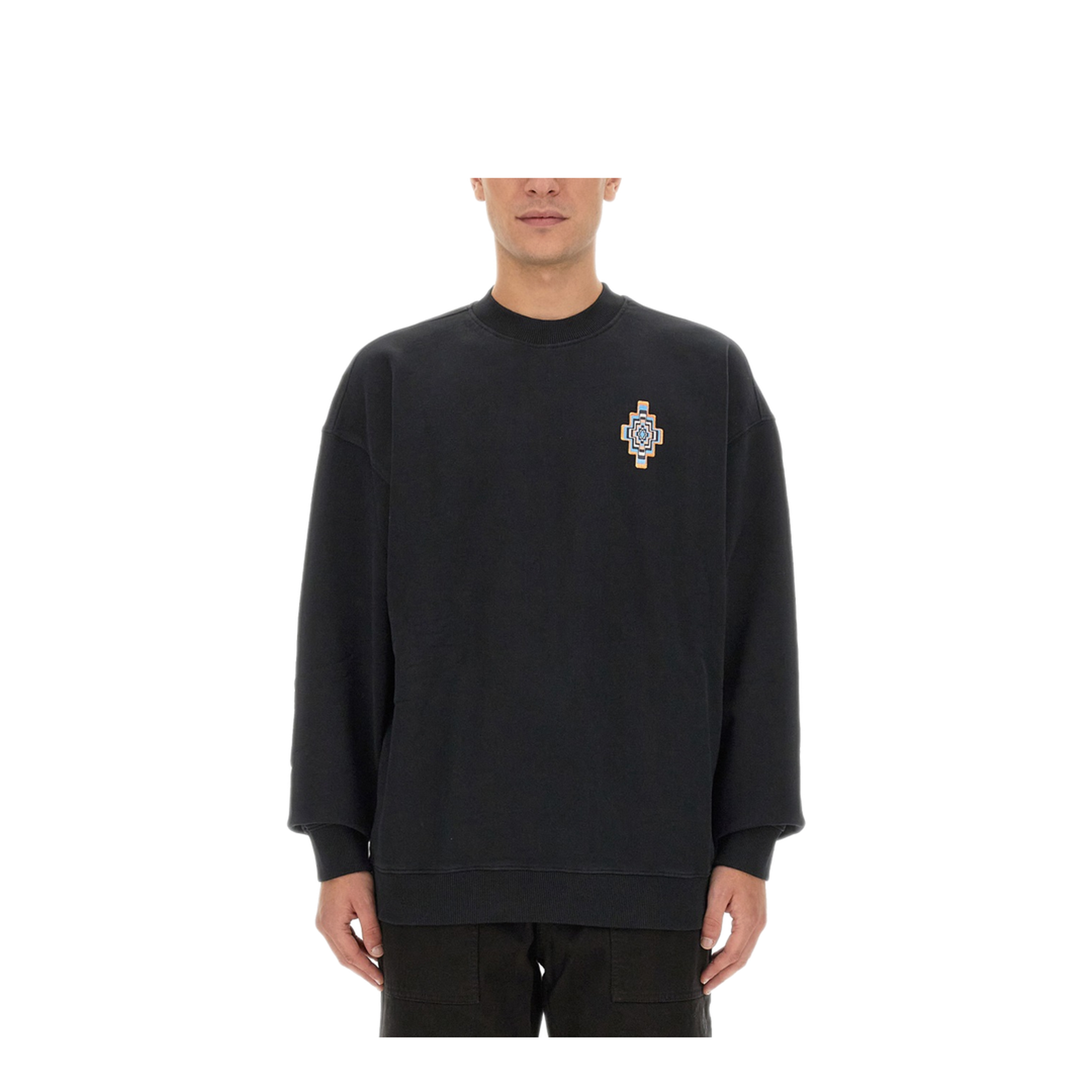 MAYFEYR - MARCELO BURLON COUNTY OF MILAN - Optical Cross Sweatshirt - CMBA097F23FLE0021033