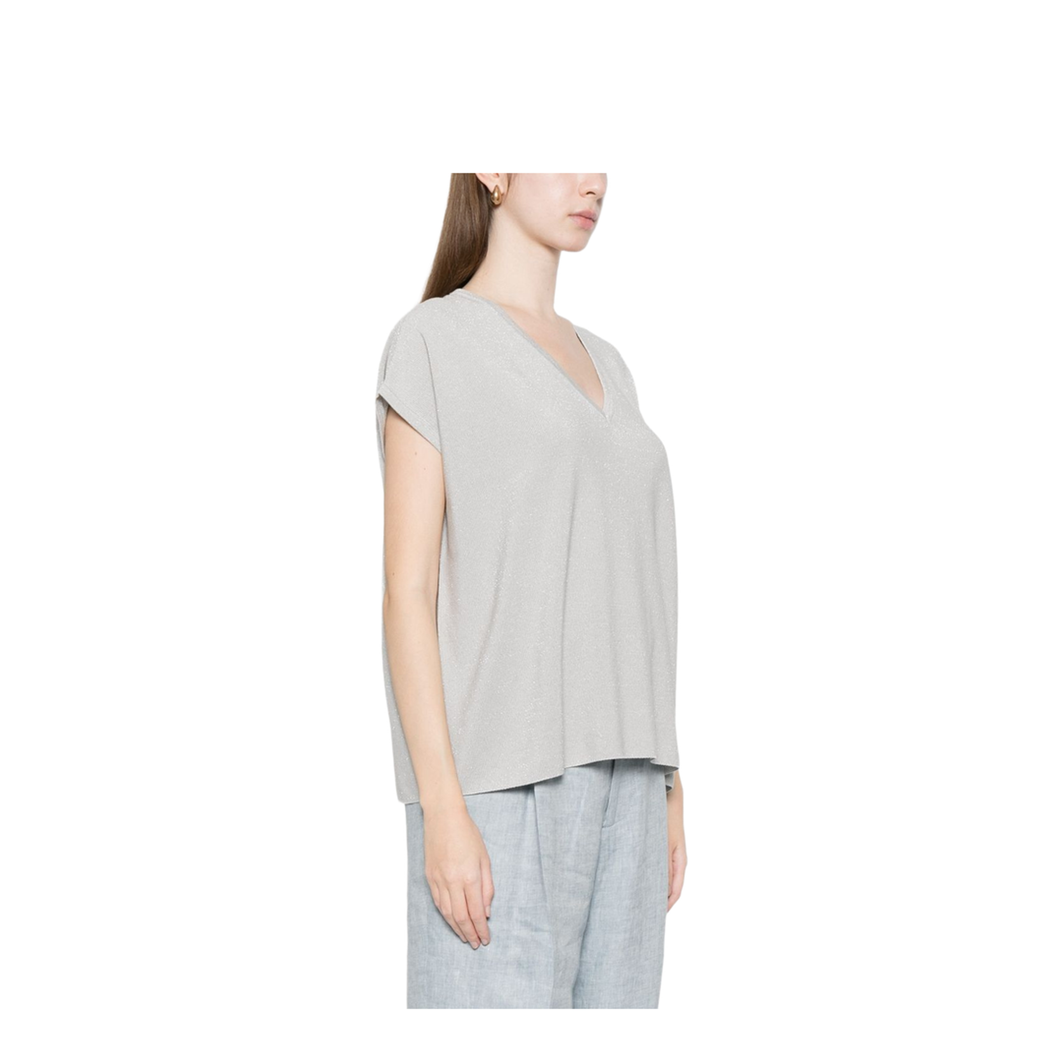 MAYFEYR - Fabiana Filippi - Top Grey - MAD276F486M2208200