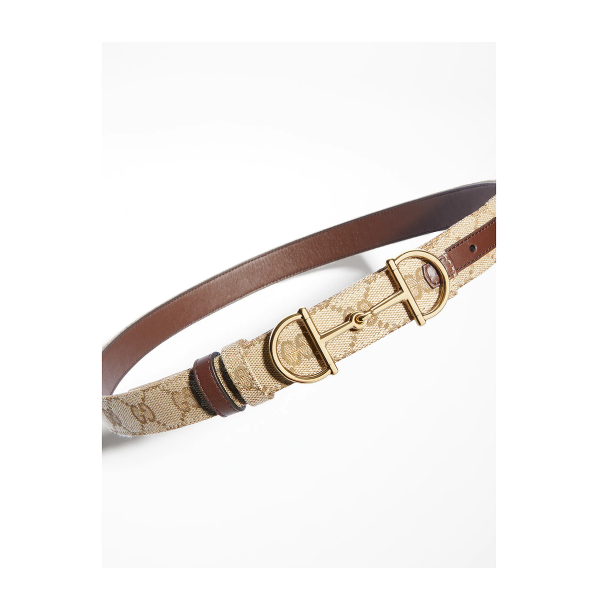 MAYFEYR - Gucci - Reversible Belt With Horsebit Buckle - A001V4FAF7J9651