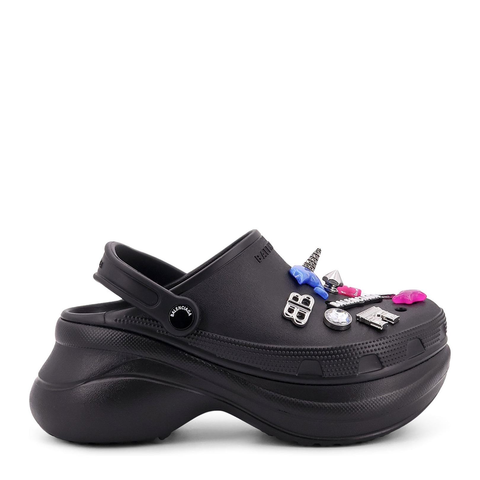Mule Crocs Jibbitz in Black