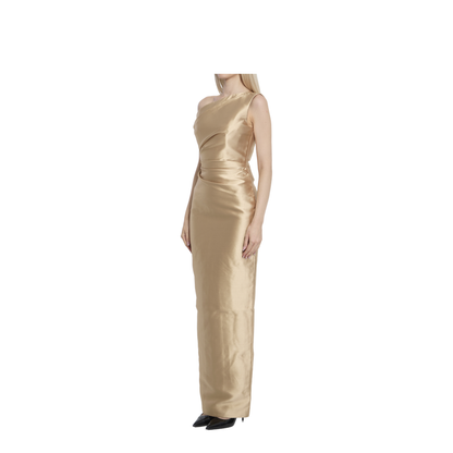 One-Shoulder Maxi Dress