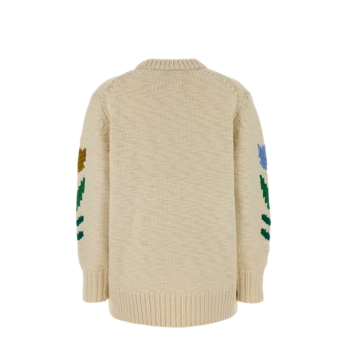 MAYFEYR - Chloè - Ivory Wool Oversize Sweater - CH26WMP29620103