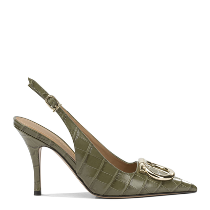 MAYFEYR - Ferragamo - Croc 65Mm Slingback - 0794993