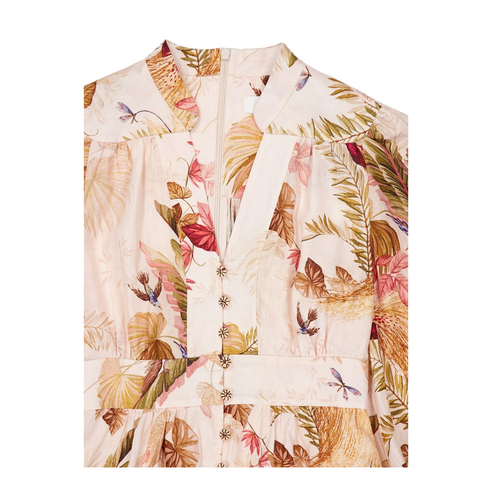 Ascension Printed Linen Dress