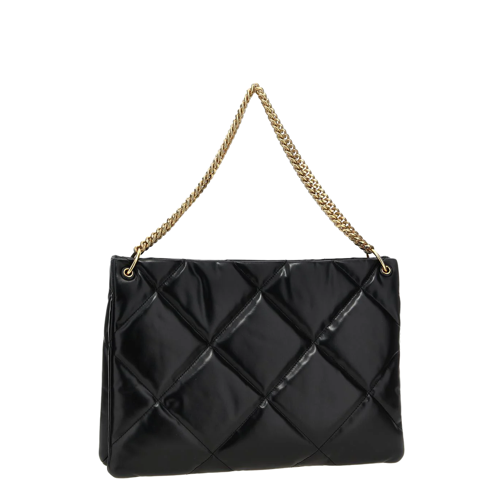 Kira Diamond Quilt Hobo Shopping Bag