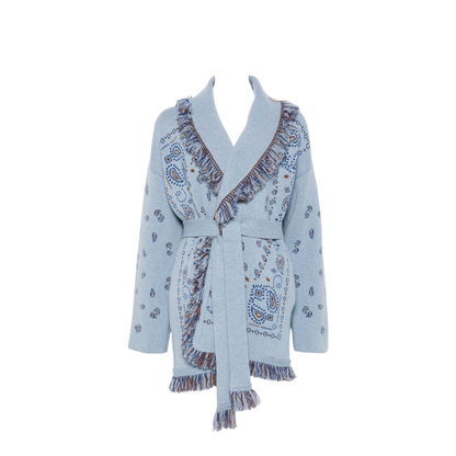MAYFEYR - Alanui - Sweaters Light Blue - LWHB064E26KNI0024284