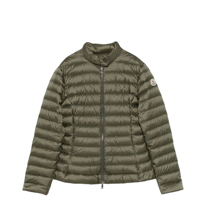 Olive Green Igelle Short Down Jacket