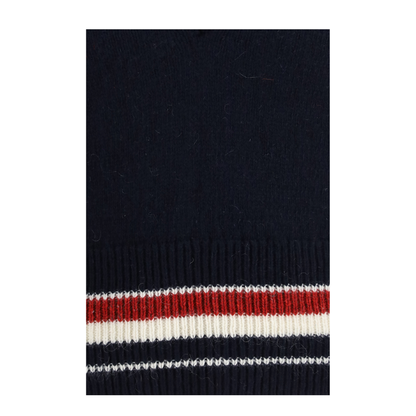 MAYFEYR - Thom Browne - Hector Jersey V Neck Vest - MKV097AY1506